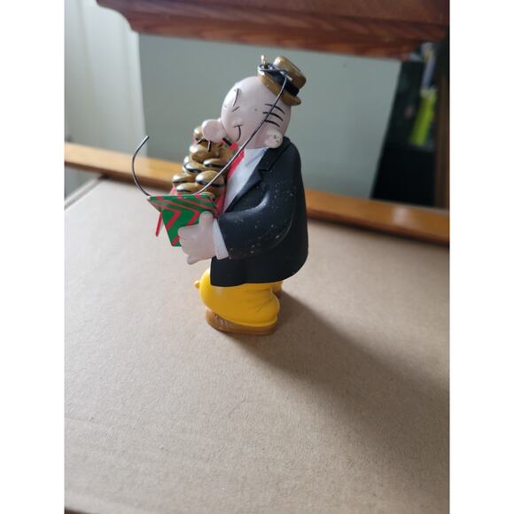 Vtg 1998 Popeyes Wimpy Hamburger Ornament King Features Cartoon Character - Picture 4 of 7